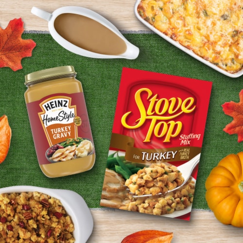 Stove Top Stuffing Mix for Turkey Dressing Perspective: back