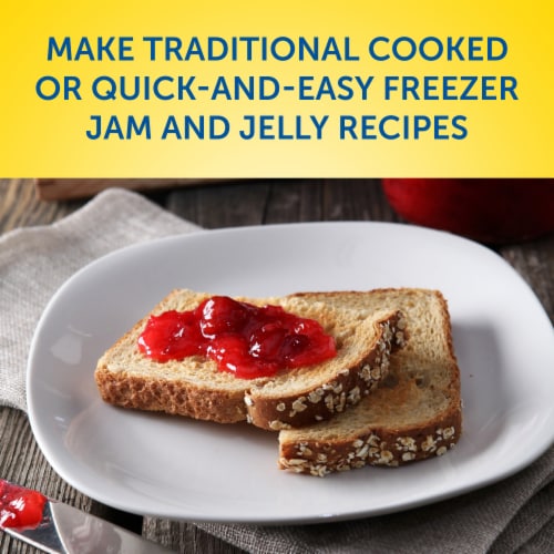 Sure Jell Original Premium Fruit Pectin, Box Perspective: back