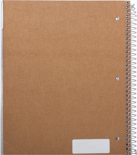 Five Star® College Ruled Notebook Perspective: back