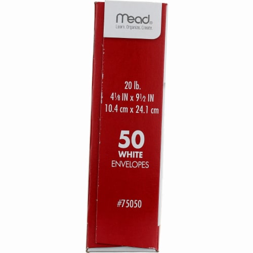 Mead® Boxed Envelopes Perspective: back