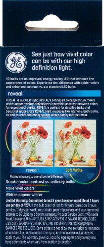 GE Reveal® LED HD Light Bulb Perspective: back