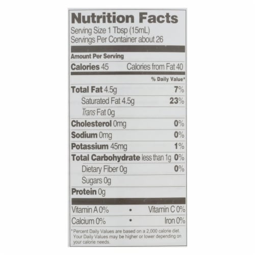 Let's Do Organic Coconut Cream - Organic - Heavy - Case of 12 - 13.5 fl oz. Perspective: back