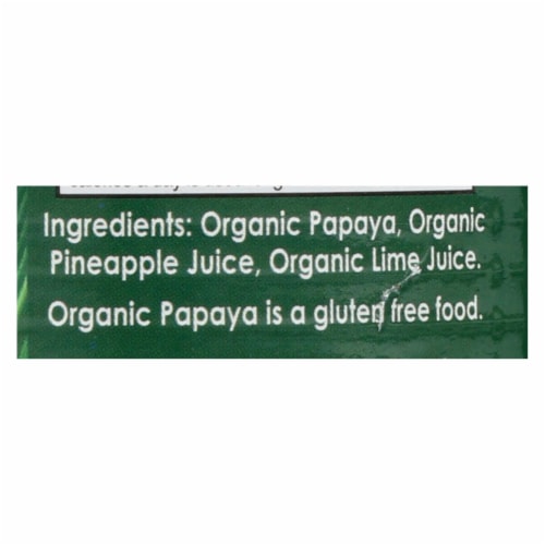 Native Forest Organic Papaya Chunks - Case Of 6 - 14 Oz. Perspective: back