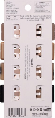 Scunci Snap Clips Savvy Value Perspective: back