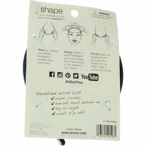 Scunci Headbands Perspective: back