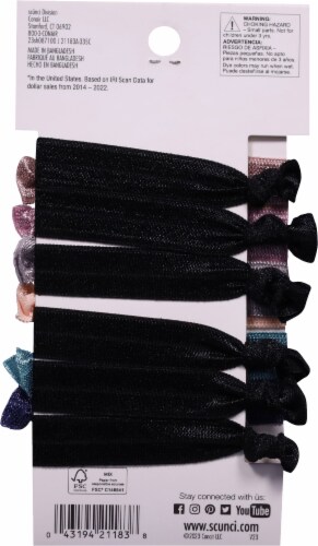 Scunci® Bright Knotted Ponytail Holder Perspective: back