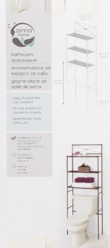 Zenith Metal Spacesaver - Bronze Perspective: back