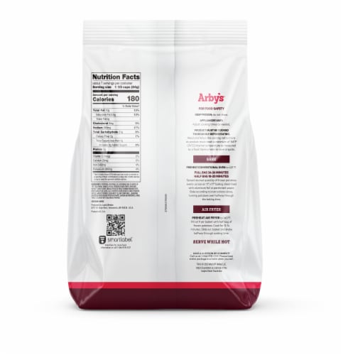 Arby's® Seasoned Curly Fries Perspective: back