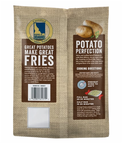 Grown In Idaho® Super Crispy Shoestring Fries Perspective: back