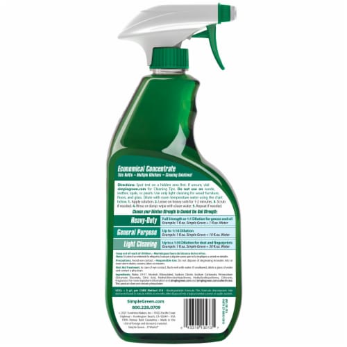 Simple Green® All-Purpose Cleaner Perspective: back