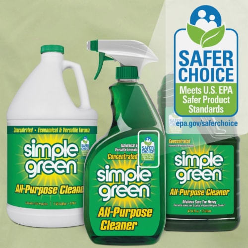 Simple Green Degreaser/Cleaner, Lemon, 1-Gal.