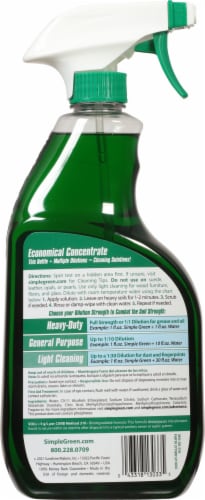 Simple Green® All-Purpose Concentrated Cleaner Spray Bottle Perspective: back