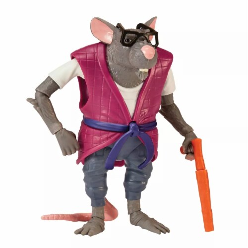 Teenage Mutant Ninja Turtles Mutant Mayhem Splinter 4.5 Figure Perspective: back