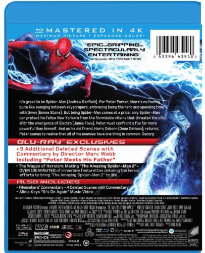 The Amazing Spider-Man 2 (Blu-ray + DVD)