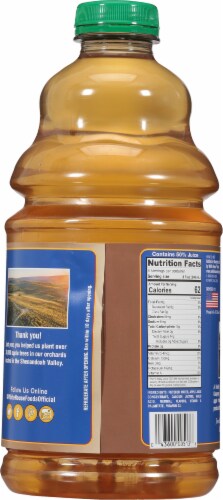 White House® No Added Sugar Light Apple Juice Perspective: back
