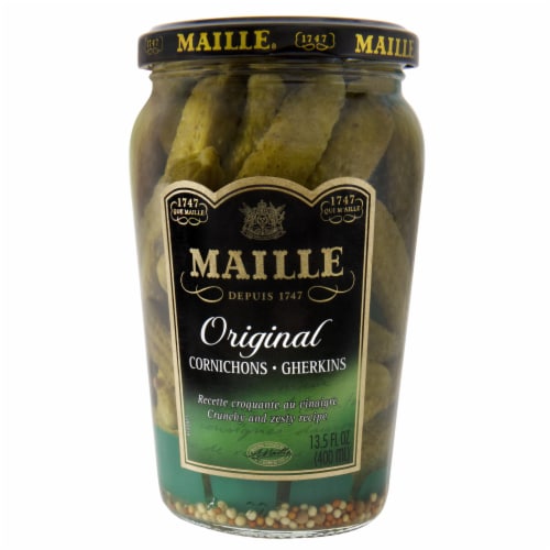 Maille Cornichons Extra Fine Gherkins Perspective: back