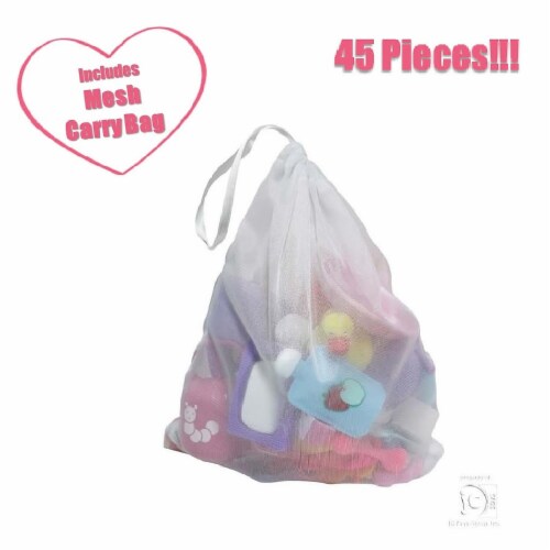 JC Toys For Keeps! For Baby Doll Accessory Essentials Deluxe Bag (BER81106) Perspective: back