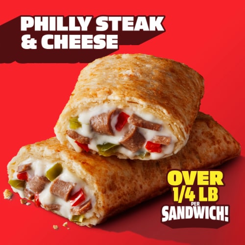 Hot Pockets Frozen Snack Philly Steak & Cheese Seasoned Crust Frozen Sandwiches