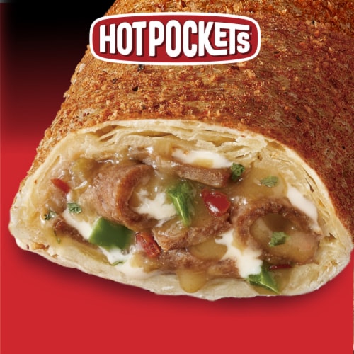Hot Pockets Hot Ones™ Smokey Green Chili Cheesesteak Perspective: back