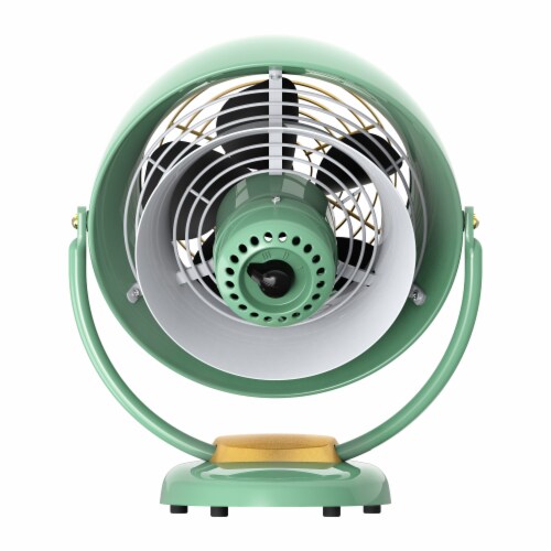Vornado VFAN Vintage Air Circulator Fan - Green Perspective: back