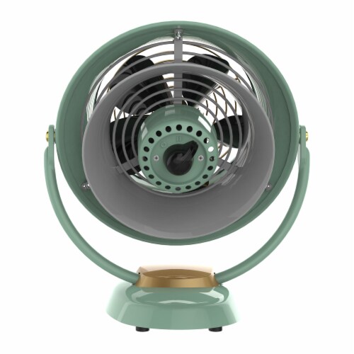 Vornado VFAN Jr Vintage Air Circulator Fan - Green Perspective: back