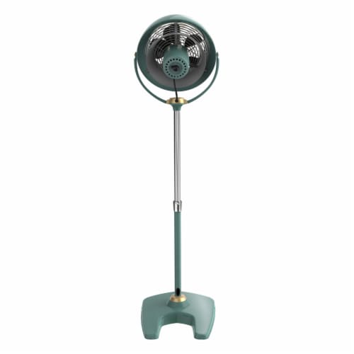 Vornado VFAN Sr. Vintage Pedestal Fan - Green Perspective: back