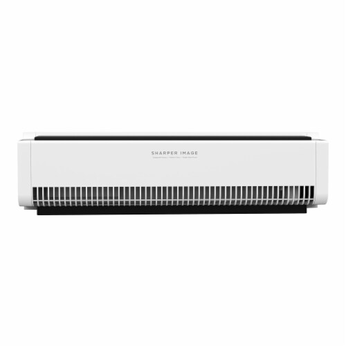 Sharper Image Portal Window Fan - Ice White Perspective: back