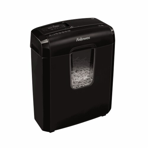 Fellowes® Powershred 6C Cross-Cut Paper Shredder Perspective: back
