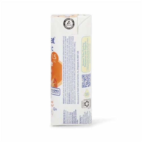 Compleat Peptide 1.5 Pediatric Tube Feeding Formula Vegetable / Fruit Medley 8.45 oz 24 Ct Perspective: back