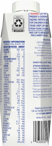 Compleat® Pediatric Standard Vanilla Tube Feeding Formula Perspective: back
