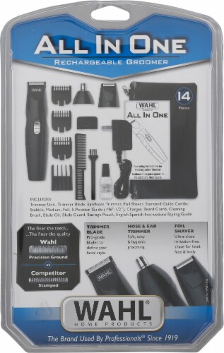 Wahl® All In One Rechargeable Groomer Perspective: back