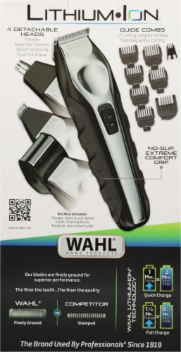Wahl® Lithium Ion All-In-One Trimmer Perspective: back