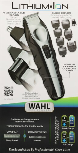 Wahl® Lithium Ion All-In-One Trimmer Perspective: back