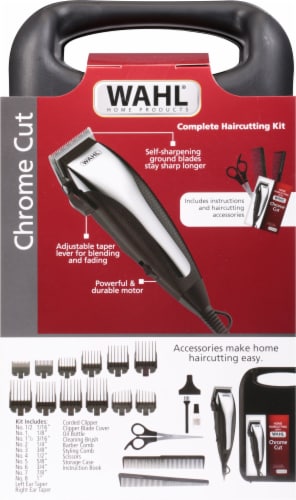 Wahl® Chrome Haircutting Kit Perspective: back