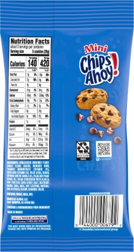 Chips Ahoy! Mini Cookies Big Bag Perspective: back