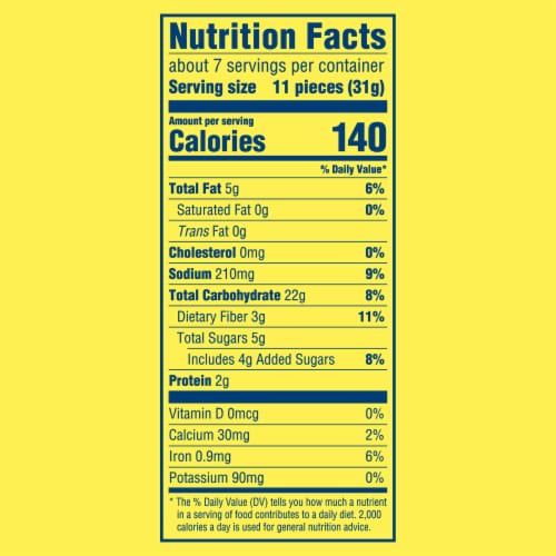 Wheat Thins BIG Whole Grain Wheat Crackers Perspective: back