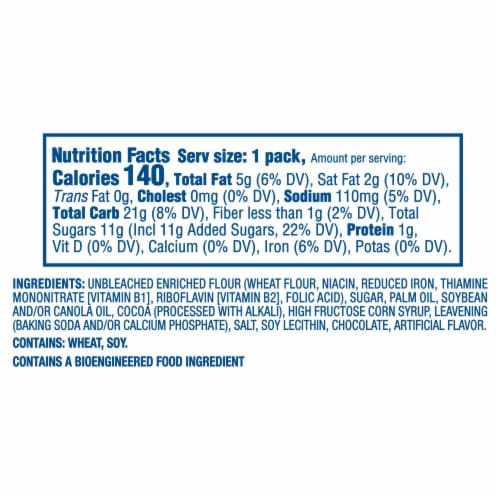 Nabisco OREO Nutter Butter CHIPS AHOY! Cookies Variety Pack Perspective: back