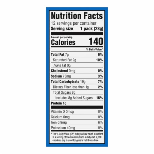 CHIPS AHOY! Mini Original Chocolate Chip Cookies Multipack Perspective: back