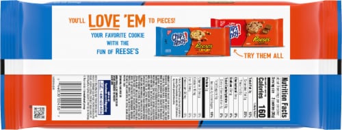 Chips Ahoy! Reese's Peanut Butter Cup Cookies Perspective: back