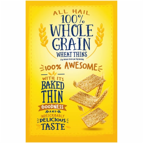 Wheat Thins Original Crackers Perspective: back