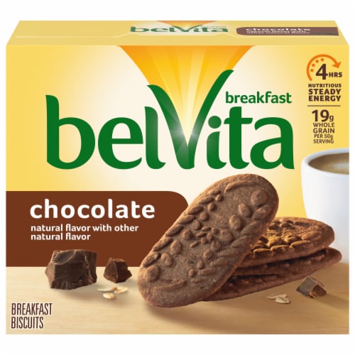 Belvita Chocolate Breakfast Biscuits Perspective: back