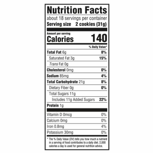 CHIPS AHOY! Chewy Chocolate Chip Cookies Family Size Perspective: back