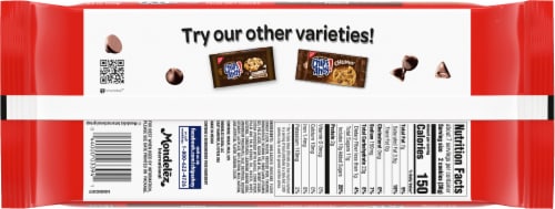 Chips Ahoy! Chewy Brownie Filled Soft Cookies Perspective: back