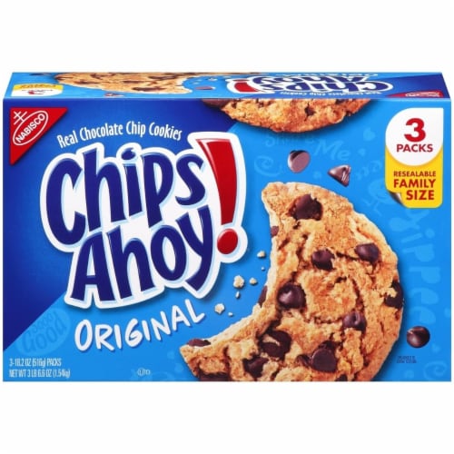 NABISCO CHIPS AHOY! COOKIES 1X54.6 OZ Perspective: back