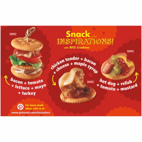 Ritz Original Crackers Family Size Perspective: back