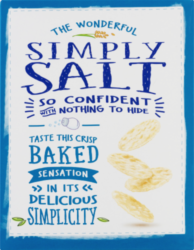 Nabisco Rice Thins Simply Salt Good Thins Perspective: back