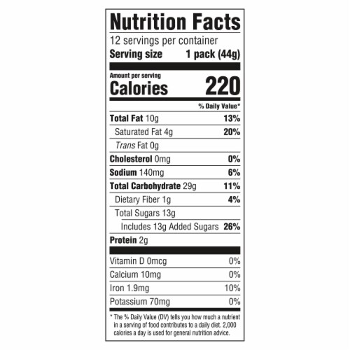 CHIPS AHOY! Original Chocolate Chip Cookies Multipack Perspective: back