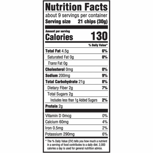 Ritz Crisp & Thins Original Potato And Wheat Chips With Creamy Onion And Sea Salt Family Size Perspective: back