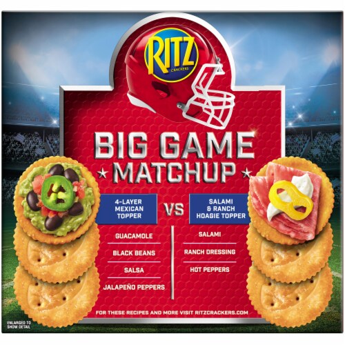 Ritz Limited Edition Big Game Original Crackers Perspective: back