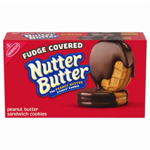 Nutter Butter Fudge Covered Peanut Butter Sandwich Cookies Perspective: back